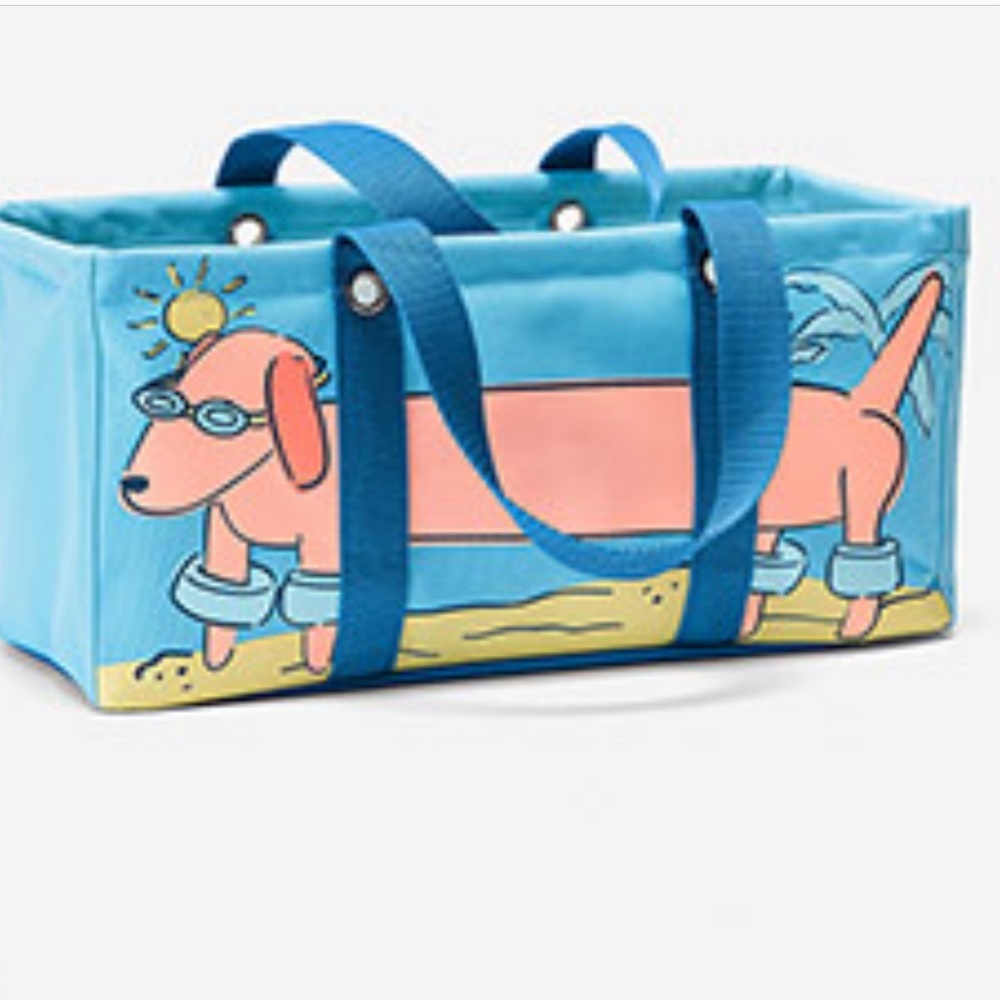 🐶🌞DACHSHUND wiener dog tote bag⛱🐶